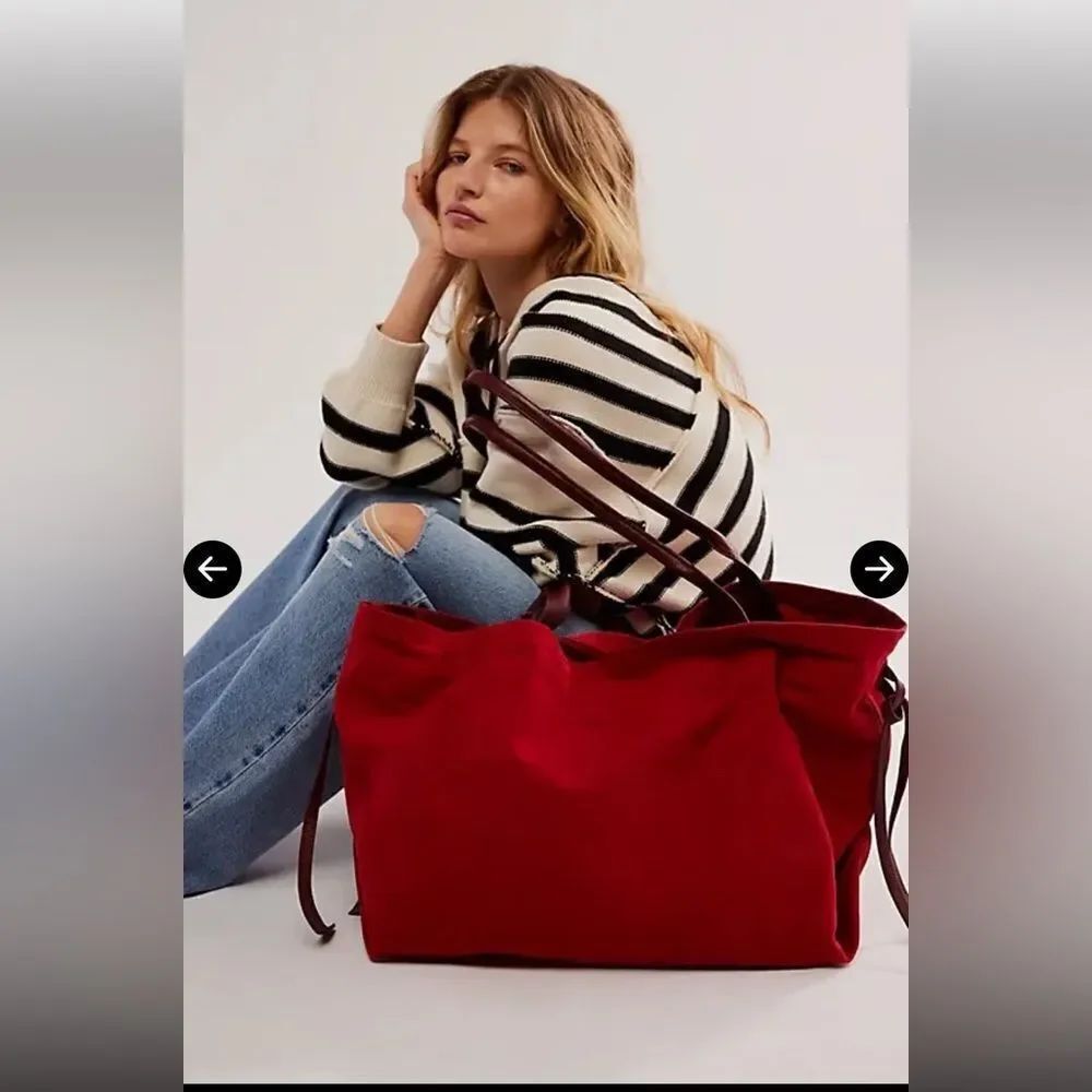 FREE PEOPLE
Daybreaker Tote - French Workwear